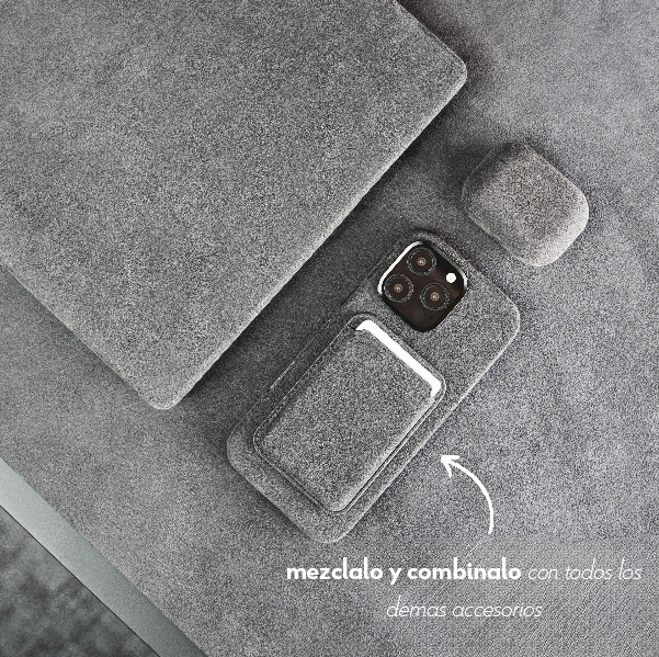 iPhone 16 Pro Max - Alcantara Case - Gris Oscuro