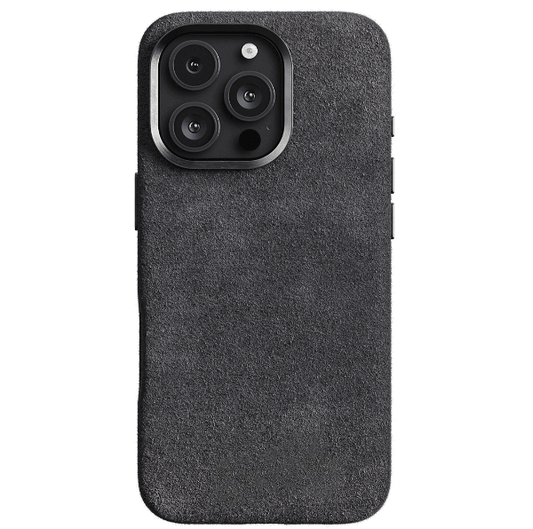 iPhone 16 Pro - Alcantara Case - Gris Espacial