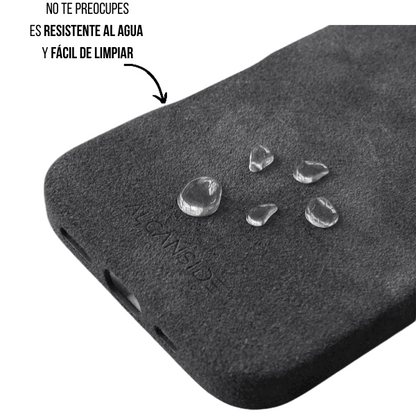 iPhone 16 Pro Max - Alcantara Case - Gris Oscuro